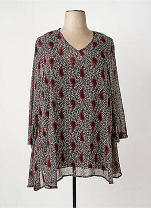 Tunică mâneci lungi roșu FRANCK ANNA femeie