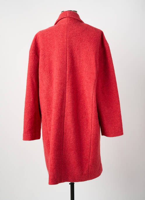 Palton lung portocaliu C'EST BEAU LA VIE femeie