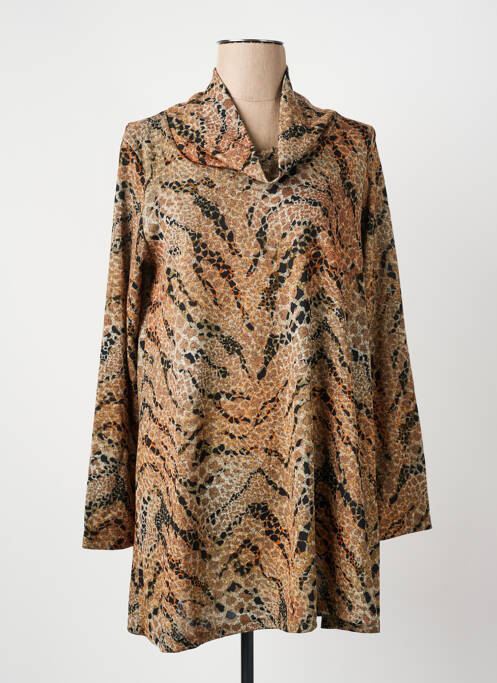 Pulover tunică verde FRANCK ANNA femeie