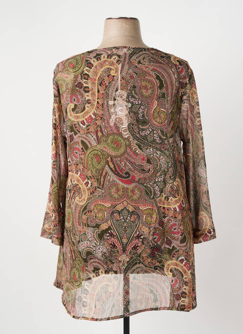 Tunică mâneci lungi verde FRANCK ANNA femeie