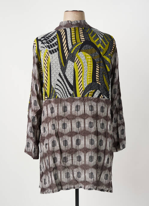 Tunică mâneci lungi verde FRANCK ANNA femeie