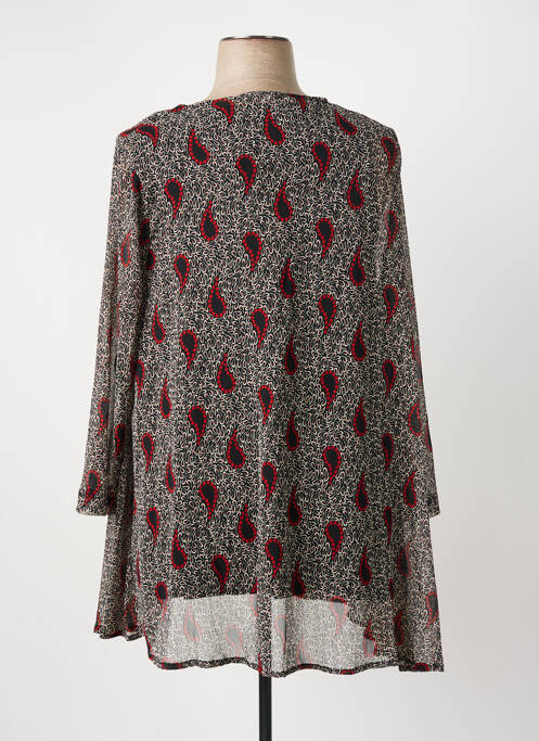 Tunică mâneci lungi roșu FRANCK ANNA femeie