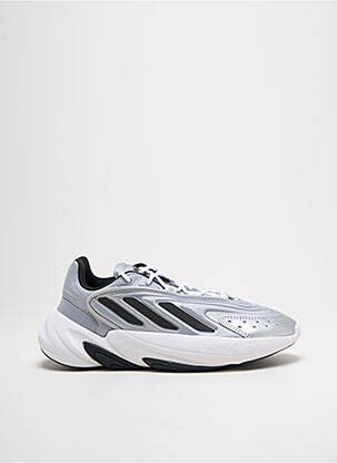 Adidași țesătură satinată toc de 4 la 6 cm argintiu ADIDAS femeie