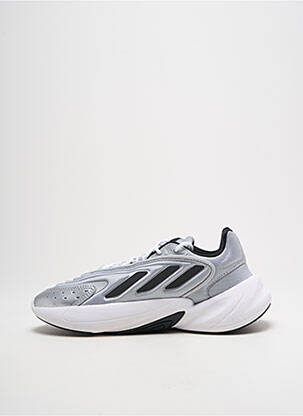 Adidași țesătură satinată toc de 4 la 6 cm argintiu ADIDAS femeie