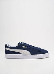 Adidași nubuc vârf rotund albastru PUMA homme