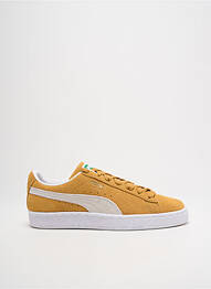Adidași nubuc vârf rotund galben PUMA homme