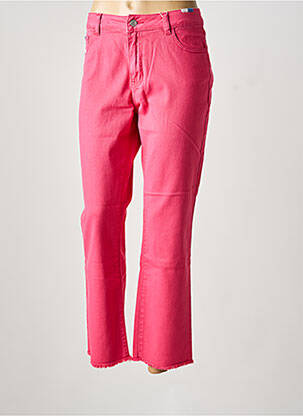 Blugi cu croială dreaptă roz C'EST BEAU LA VIE femeie