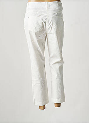 Pantalon 7/8 elasticitate mărime normală alb C'EST BEAU LA VIE femeie