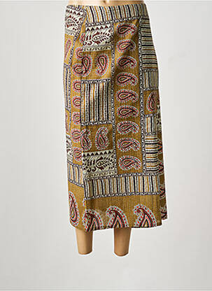 Fustă lungă verde DIEGA femeie