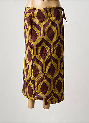 Fustă lungă maro HOD femeie