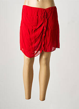 Fustă scurtă roșu SWILDENS femeie