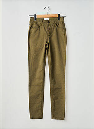 Pantalon slim verde FIVE femeie