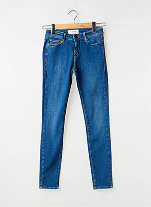 Blugi cu croială slim albastru ACQUAVERDE bărbat