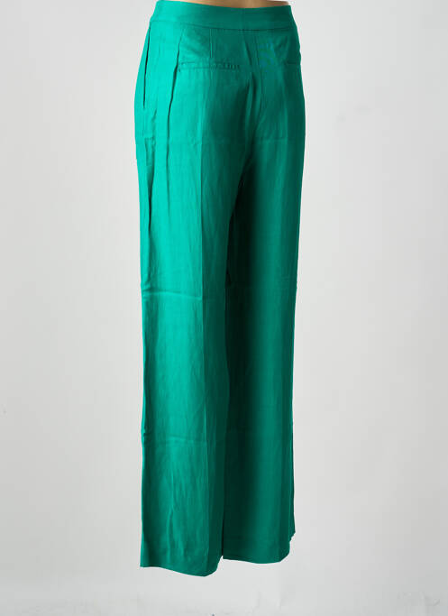 Pantalon larg verde LEON & HARPER femeie