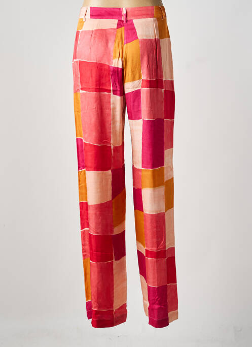 Pantalon larg roz HARTFORD femeie