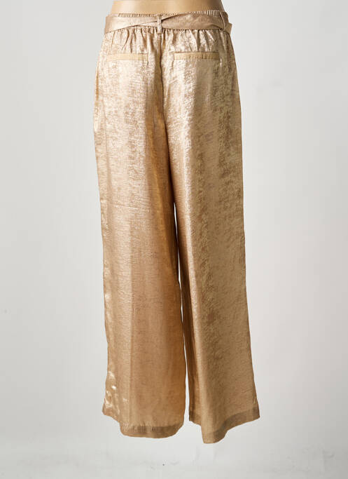 Pantalon larg auriu SUMMUM femeie