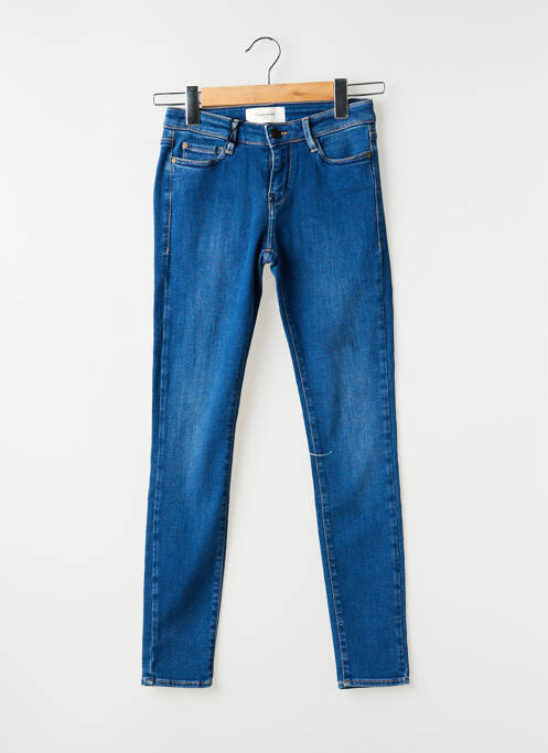 Blugi cu croială slim albastru ACQUAVERDE bărbat