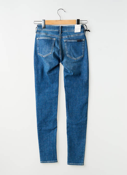 Blugi cu croială slim albastru FIVE femeie