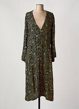 Rochie midi negru LEON & HARPER femeie