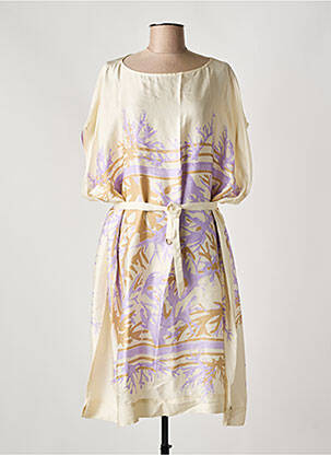 Rochie midi bej OTTOD'AME femeie