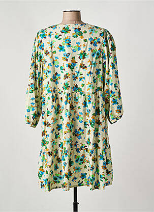 Rochie scurtă mâneci 3/4 mâneci 3/4 verde BELLEROSE femeie