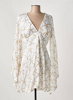 Rochie scurtă alb SUNDRESS femeie