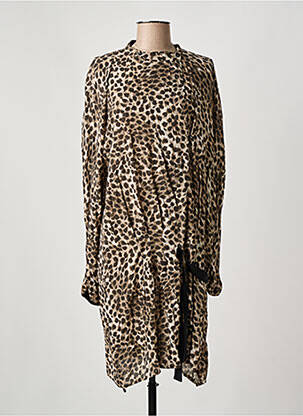 Rochie midi maro SWILDENS femeie