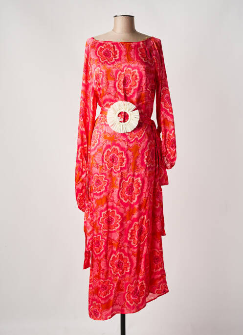 Rochie lungă portocaliu SUNDRESS femeie