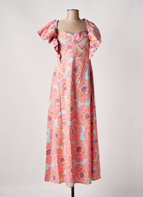 Rochie lungă portocaliu SUNDRESS femeie