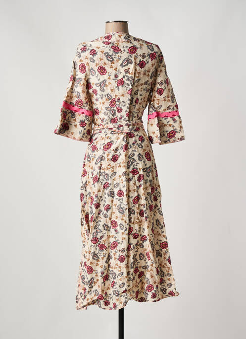 Rochie lungă bej STELLA FOREST femeie