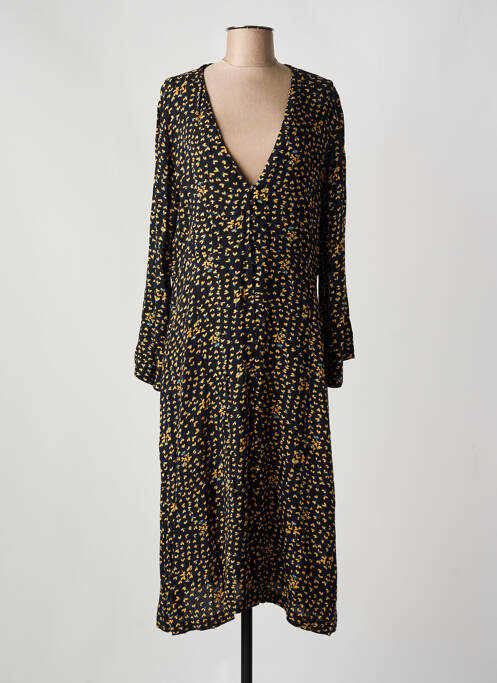 Rochie midi negru LEON & HARPER femeie