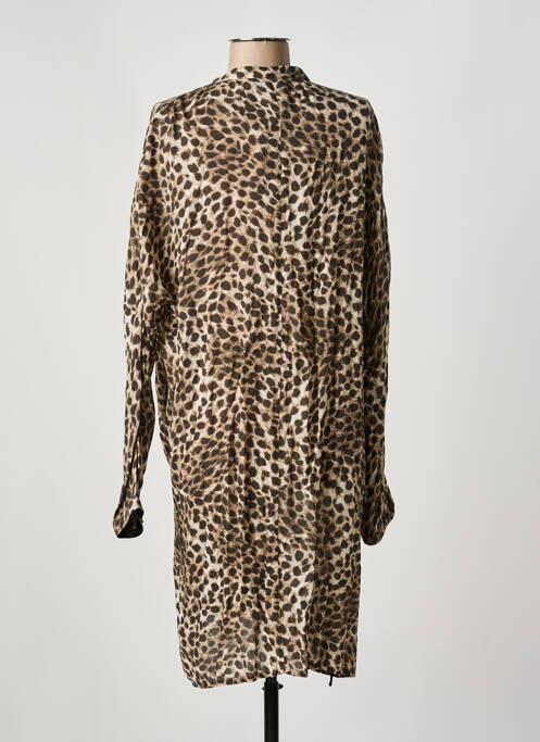 Rochie midi maro SWILDENS femeie