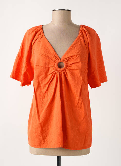 Top portocaliu C'EST BEAU LA VIE femeie