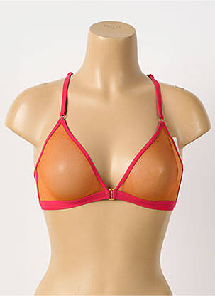 Sutien fără armatură bralete roșu SIMONE PERELE femeie
