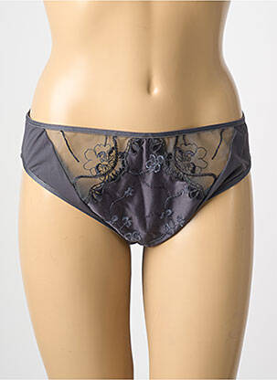 Chilot broderie gri EMPREINTE femeie