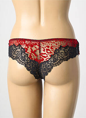 Tanga broderie negru AMBRA femeie