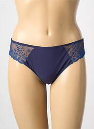 Tanga broderie albastru SIMONE PERELE femme
