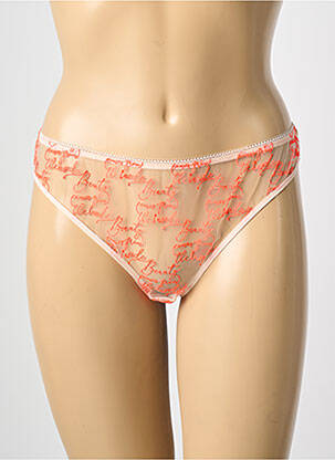 Tanga broderie roz SIMONE PERELE femeie