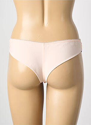 Tanga broderie roz SIMONE PERELE femeie