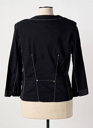 Jachete casual guler rotund negru CHRISTINE LAURE femeie