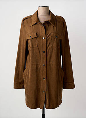 Rochie scurtă maro CHRISTINE LAURE femeie