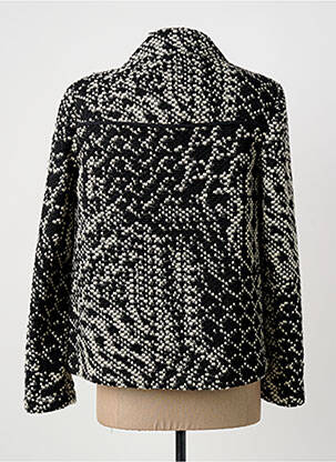 Jachete casual guler rotund negru CHRISTINE LAURE femeie