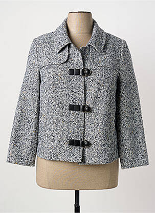 Palton scurt gri CHRISTINE LAURE femeie