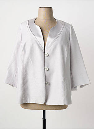 Jachete casual guler rotund gri FRANCE RIVOIRE femeie