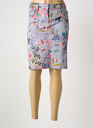 Fustă midi albastru GRIFFON femeie