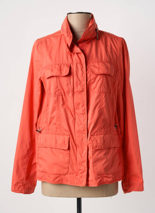 Jachetă vânt portocaliu REVER MILE femeie