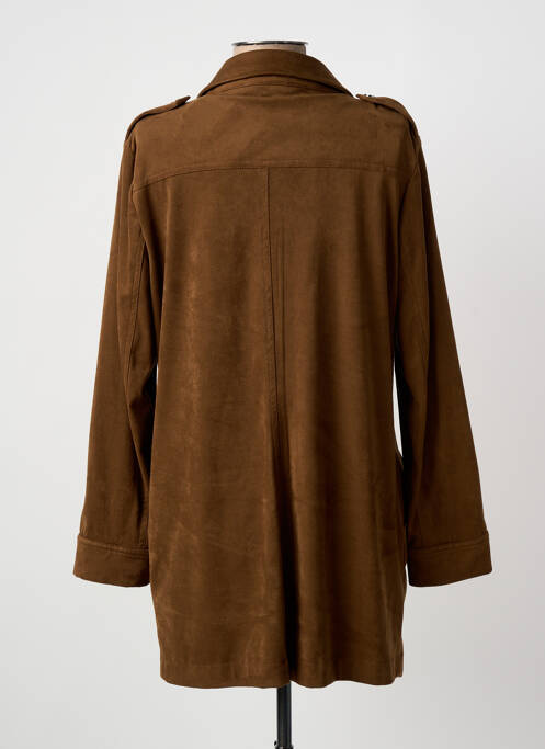 Rochie scurtă maro CHRISTINE LAURE femeie