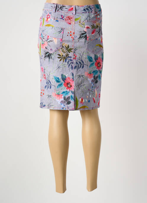 Fustă midi albastru GRIFFON femeie