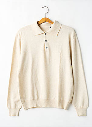 Pulover bej WOOLMARK bărbat