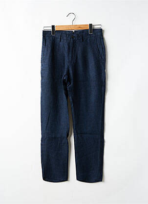 Pantalon drept albastru MASSIMO DUTTI bărbat